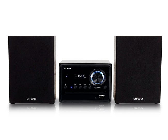 Aiwa Msbtu-300 Black / Microcadena 20w Con Altavoces Hover Image