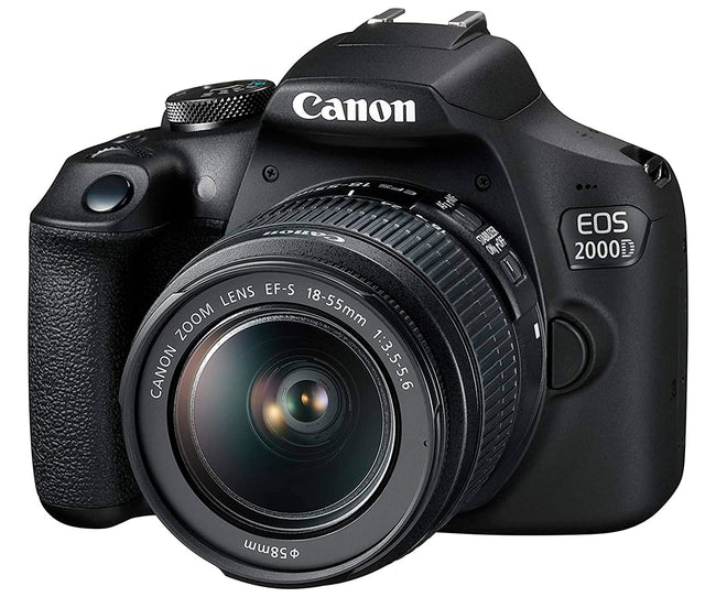 Canon Eos 2000d + Ef-s 18-55mm F/3.5-5.6 Iii / Cámara + Objetivo Hover Image
