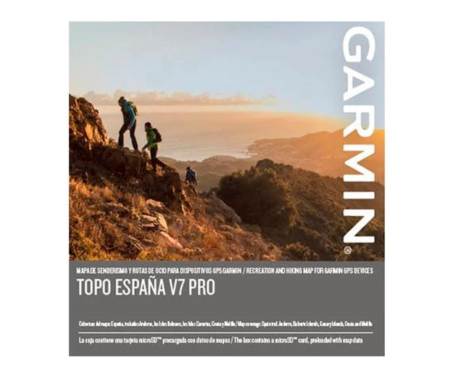Garmin Topo Spain V7 Pro / Mapas En Tarjeta Microsd / Sd Hover Image
