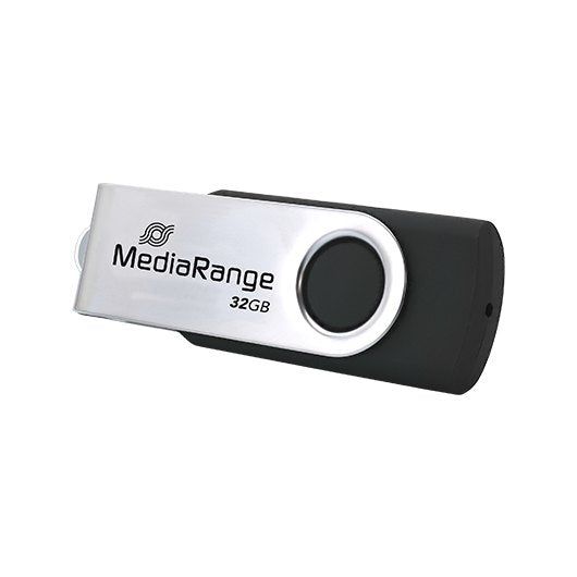 Pendrive 32gb Usb-c 3.2 Mediarange Silver-black Hover Image