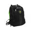 MOCHILA GAMING KEEP OUT BK7 PARA PORTATILES 15,6" CON MULTIPLES BOLSILLOS COLOR NEGRO Y VERDE