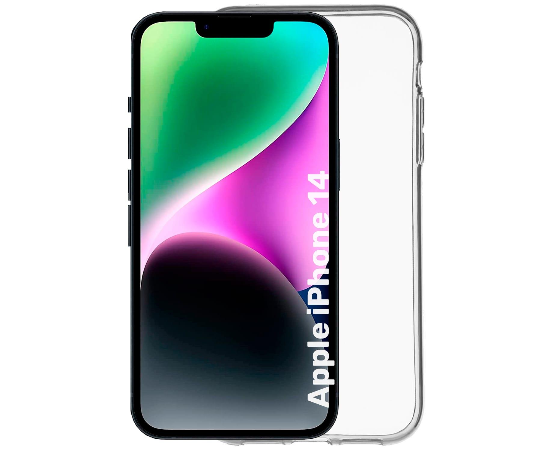 Jc Funda Trasera Silicona Transparente / Apple Iphone 14