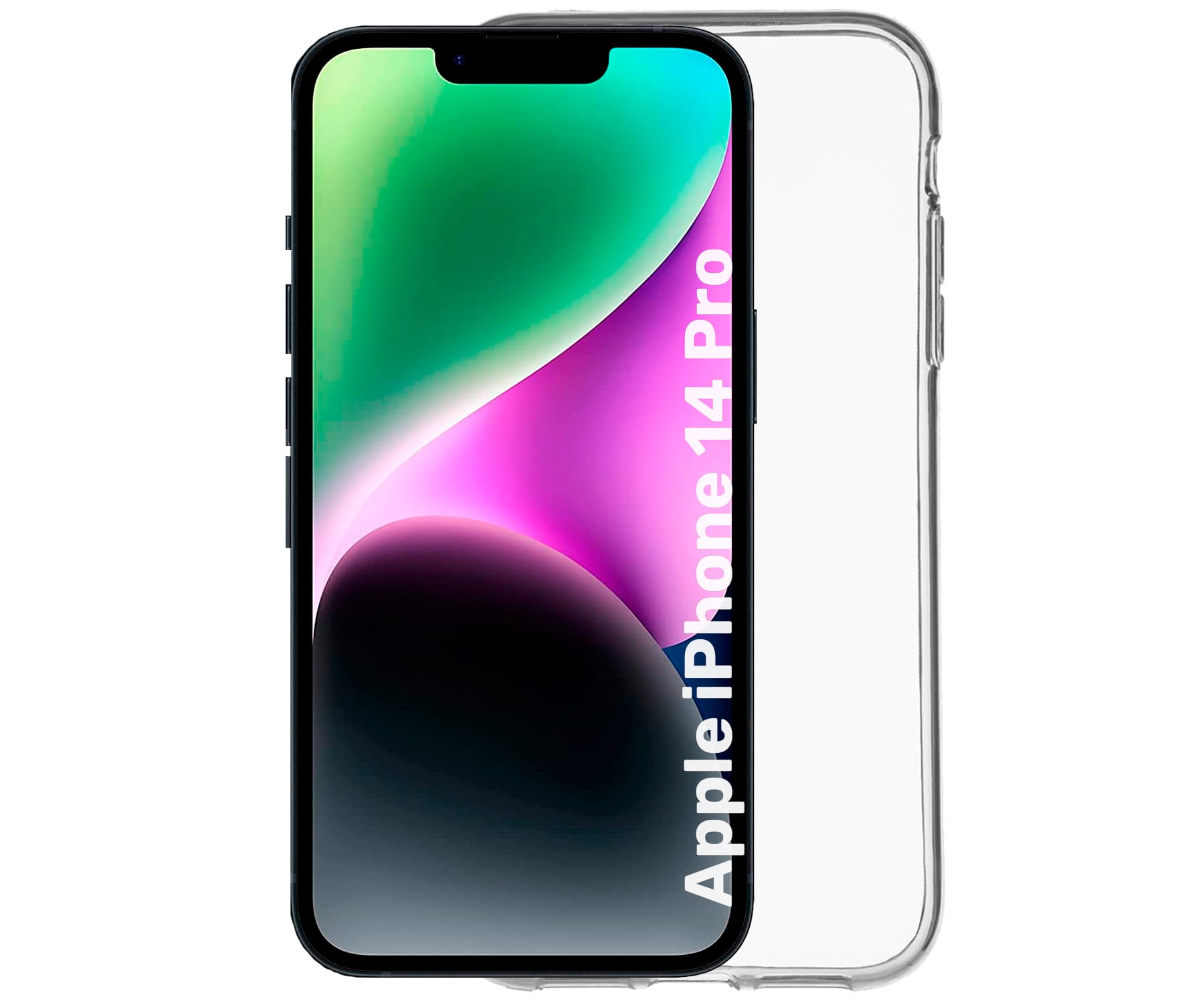 Jc Funda Trasera Silicona Transparente / Apple Iphone 14 Pro
