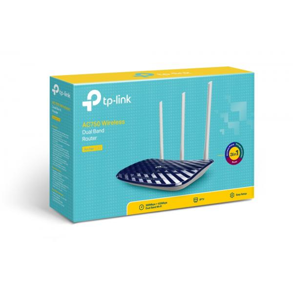 TP-LINK Archer C20 Router Wifi AC750 DualBand