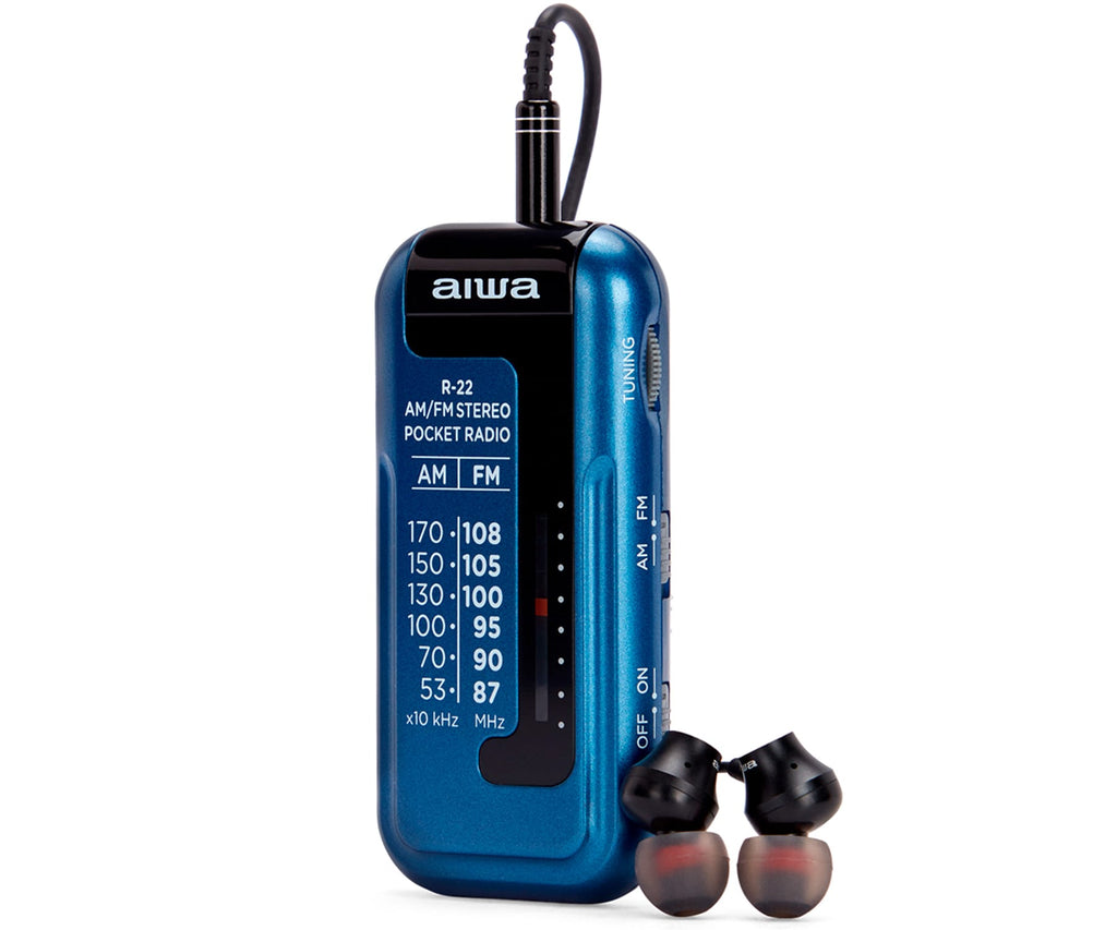 Aiwa Rs-22bl Azul / Radio Portátil
