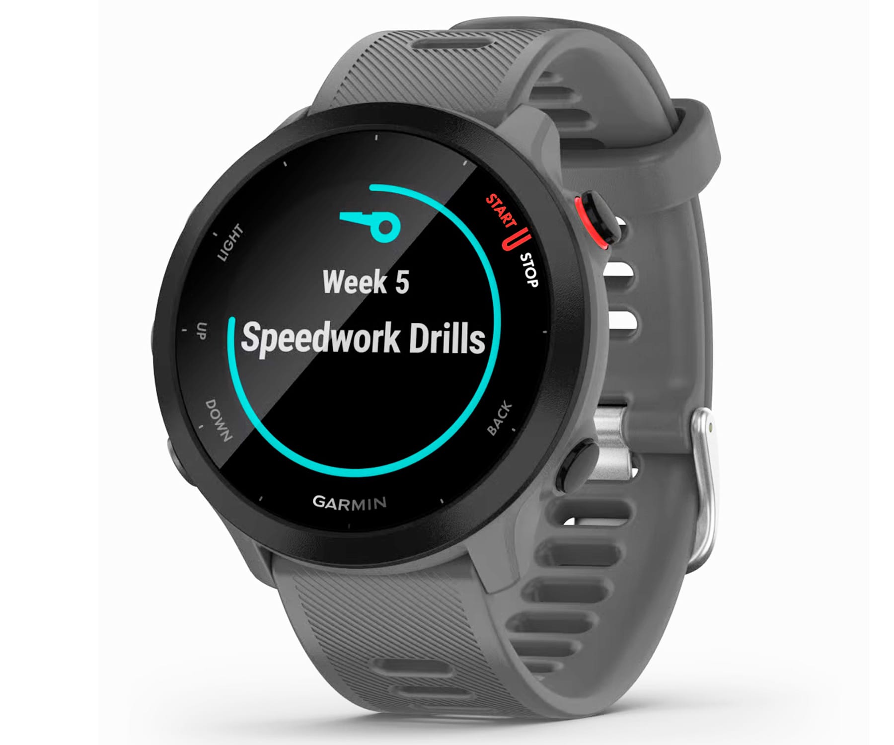 Garmin Forerunner 55 Monterra Grey / Smartwatch 42mm