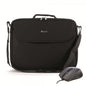 Maletín para Portátil + Ratón NGS Bureau BUREAUKIT - 800 Dpi  16"  Negro/Rojo