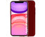 Jc Funda Trasera Silicona En Rojo / Apple Iphone 11