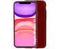 Jc Funda Trasera Silicona En Rojo / Apple Iphone 11