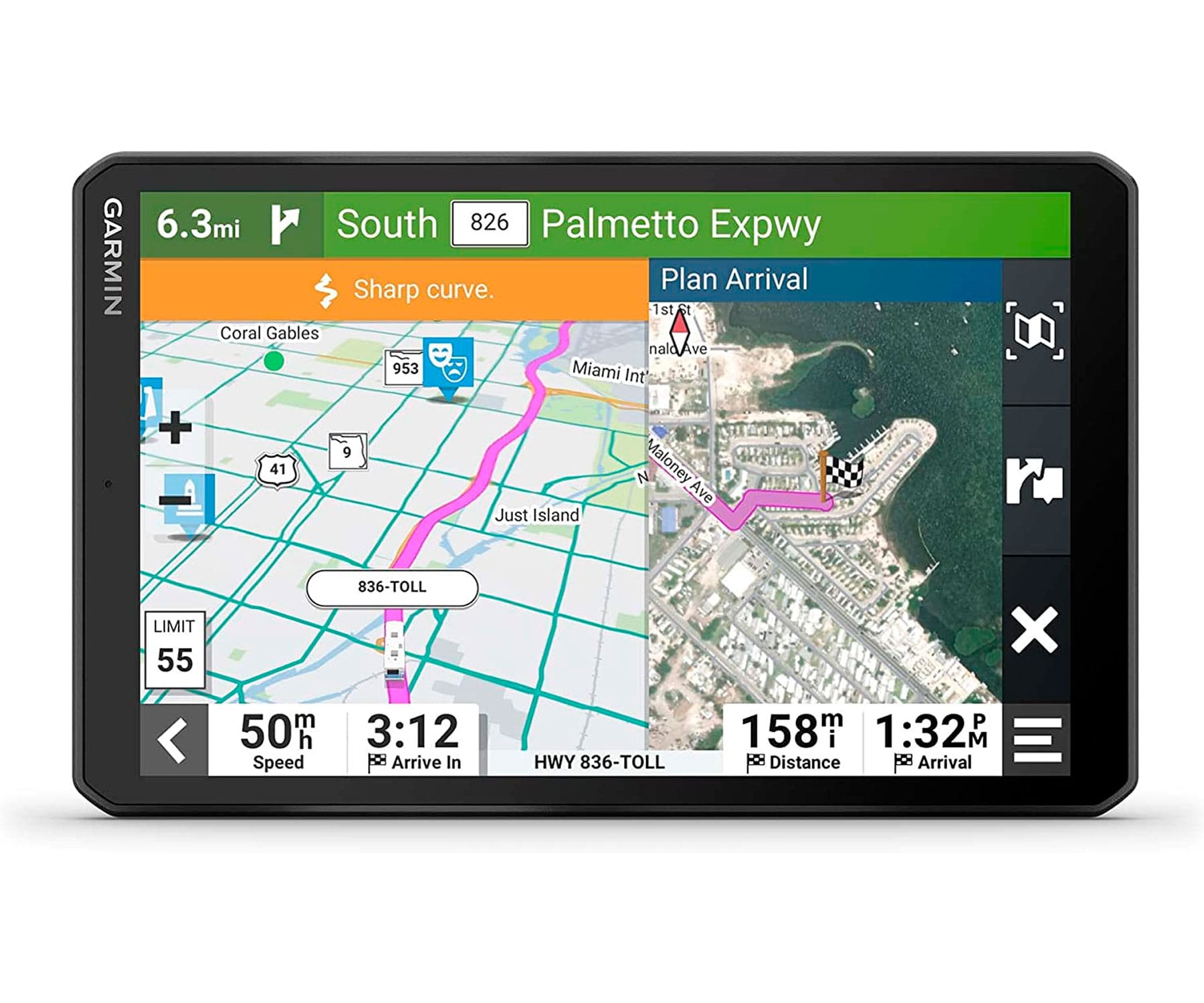 Garmin Camper 895 Eu Mt-s / Navegador Gps Para Autocaravanas Con Mapas De Europa