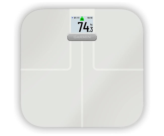 Garmin Index S2 Smart Scale White / Báscula Inteligente Hover Image