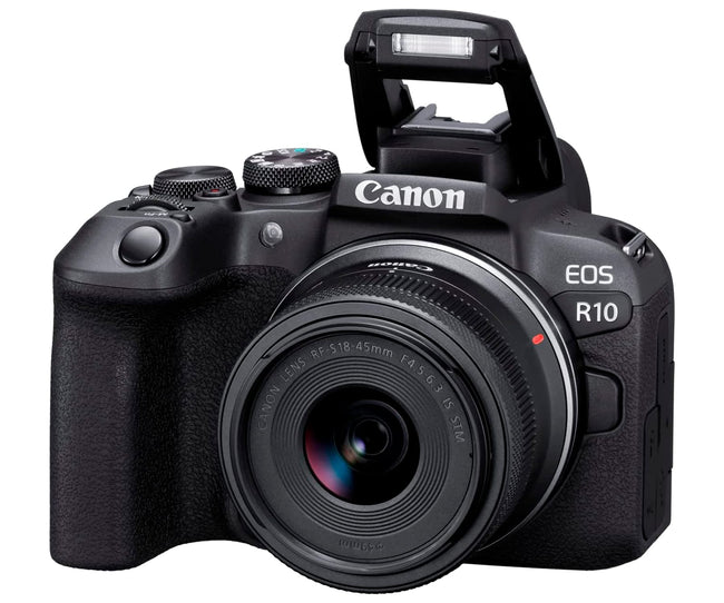 Canon Eos R10 + Objetivo Canon Rf-s 18-45mm Is Stm / Cámara Mirrorless Hover Image