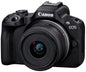 Canon Eos R50 Black + Objetivo Canon Rf-s 18-45mm Is Stm / Cámara Mirrorless