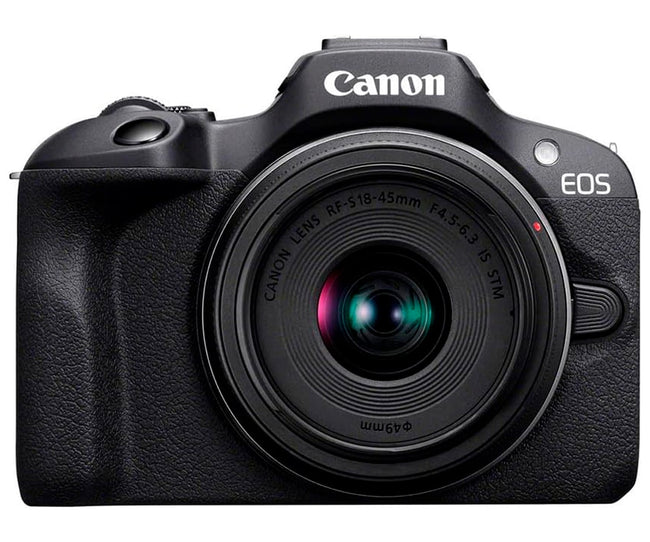Canon Eos R100 + Objetivo Canon Rf-s 18-45mm Is Stm / Cámara Mirrorless Hover Image