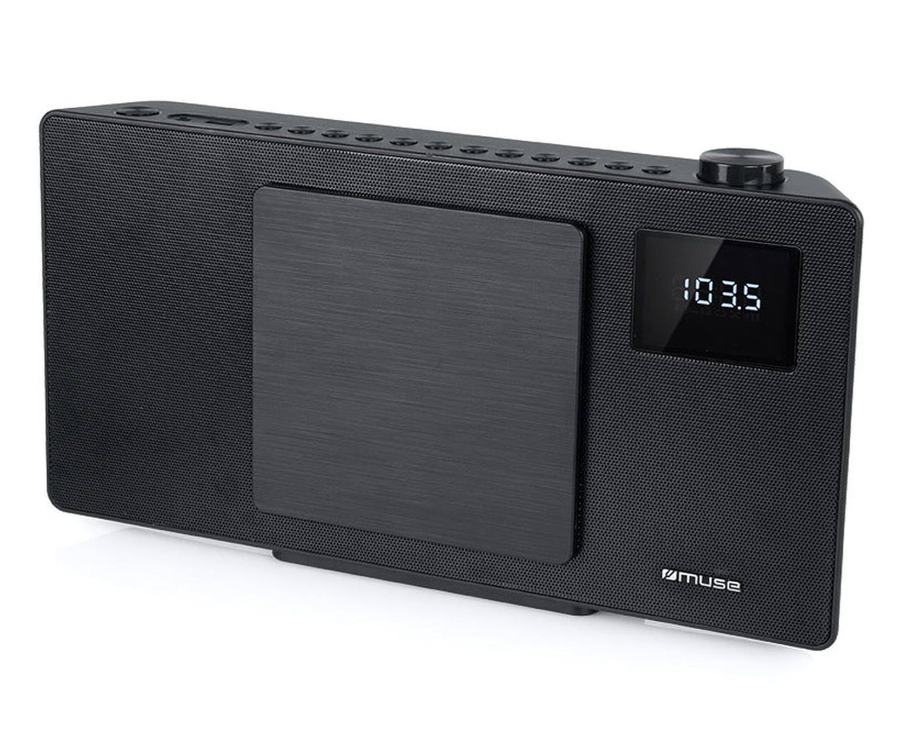 Muse M60bt Bt Cd/usb / Radio Despertador Cd Usb De Estantería
