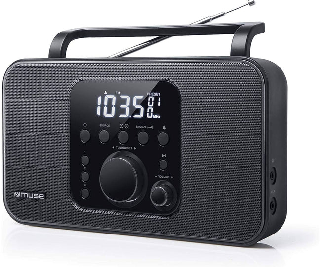 Muse M-091 R Black / Radio Portátil Hover Image
