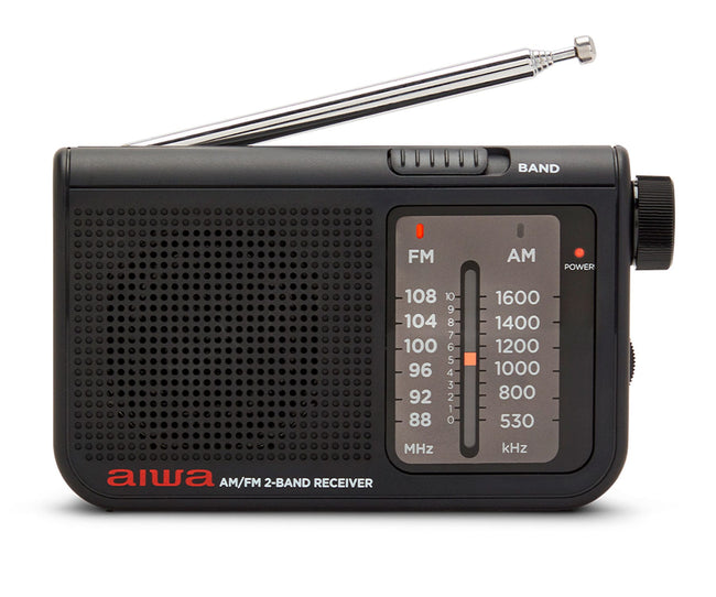 Aiwa Rs-55/bk Negro / Radio Portátil De Bolsillo Hover Image