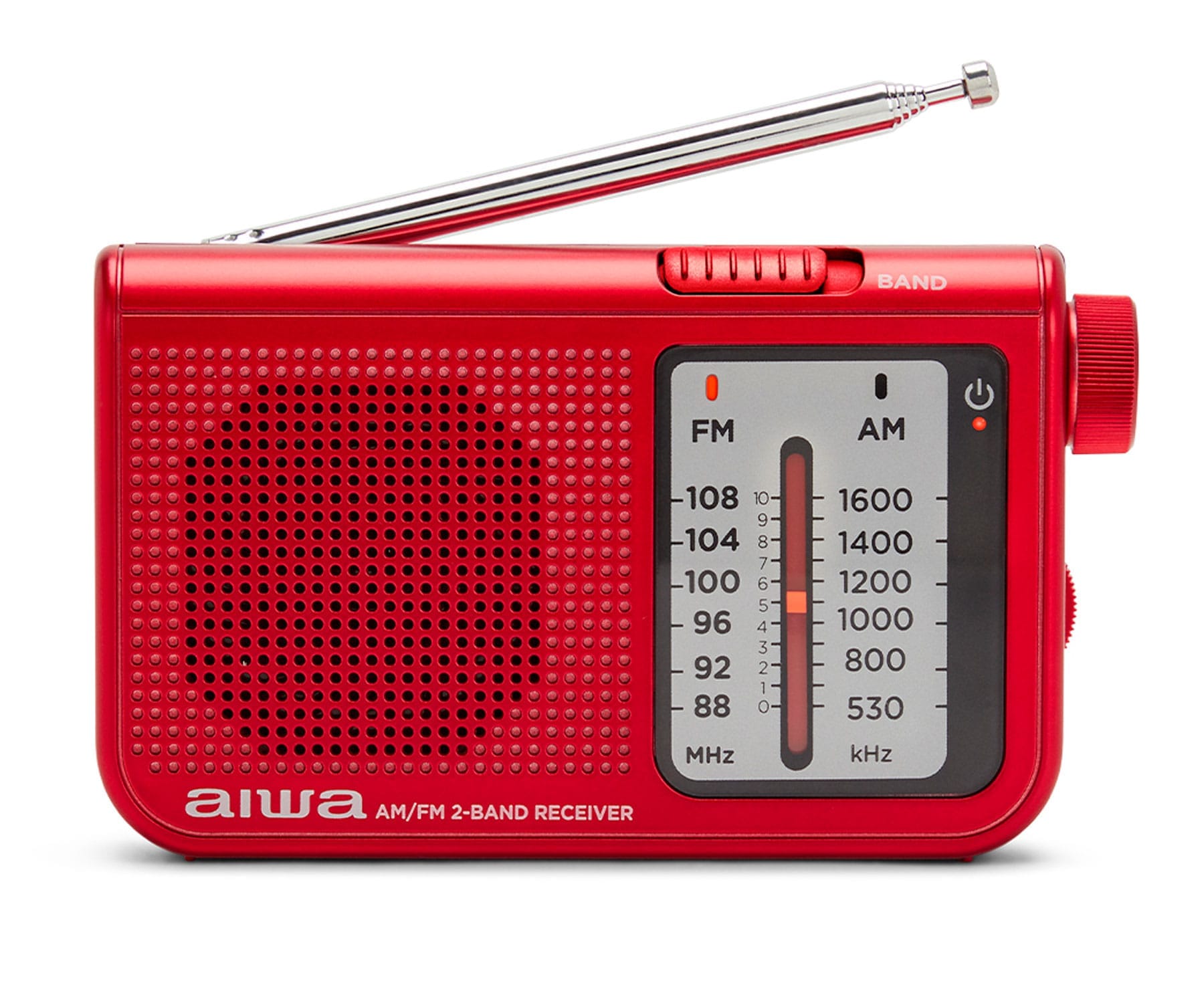 Aiwa Rs-55/rd Roja / Radio Portátil De Bolsillo