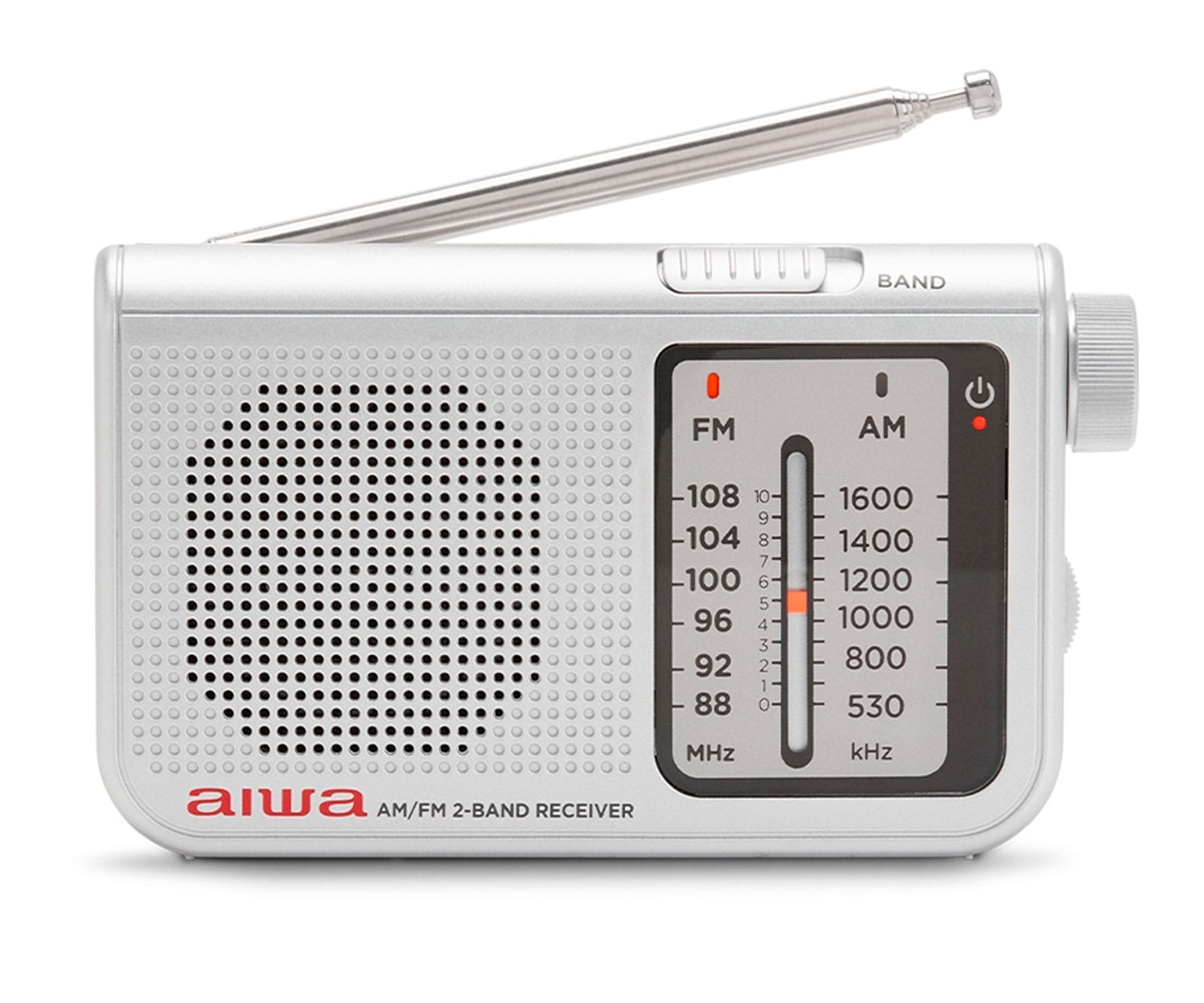 Aiwa Rs-55/sl Blanca / Radio Portátil De Bolsillo