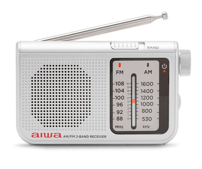 Aiwa Rs-55/sl Blanca / Radio Portátil De Bolsillo Hover Image