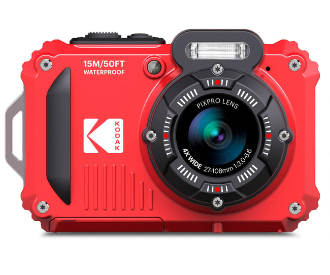 Kodak Pixpro Wpz2 Red / Cámara Compacta Waterproof Hover Image