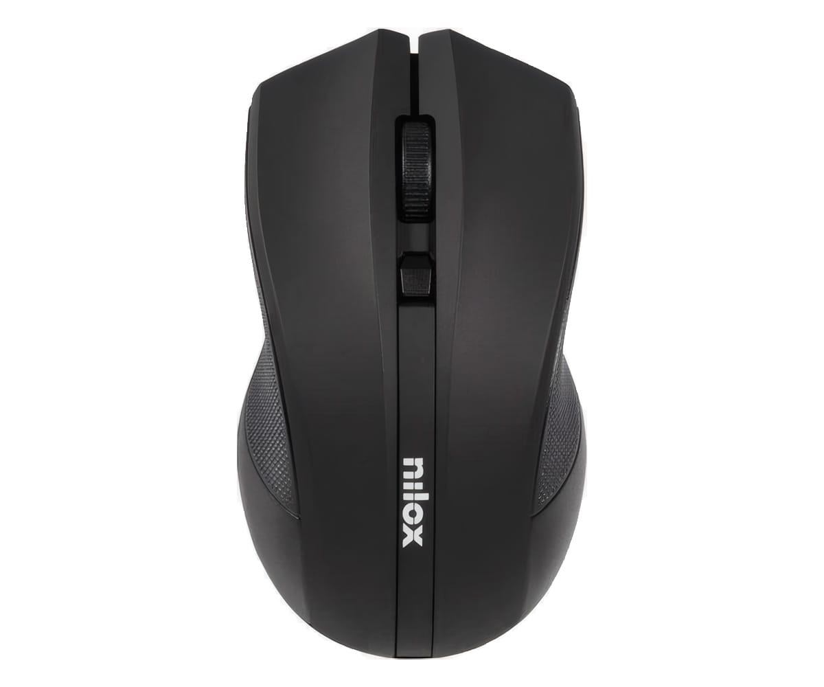 Nilox Nxmowi1001 Black / Ratón Inalámbrico