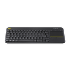 Teclado Logitech Wireless K400 Black Plus Touch Pad P/n:920-007137