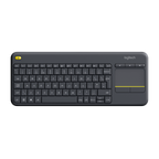 Teclado Logitech Wireless K400 Black Plus Touch Pad P/n:920-007137