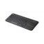 Teclado Logitech Wireless K400 Black Plus Touch Pad P/n:920-007137