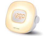 Muse Ml-198 Cr White / Radio Despertador De Estantería