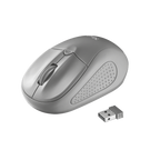 Ratón Trust Wireless Mouse Primo - Grey (sensor Optico De 1.000 - 1.600 Ppp Reales)