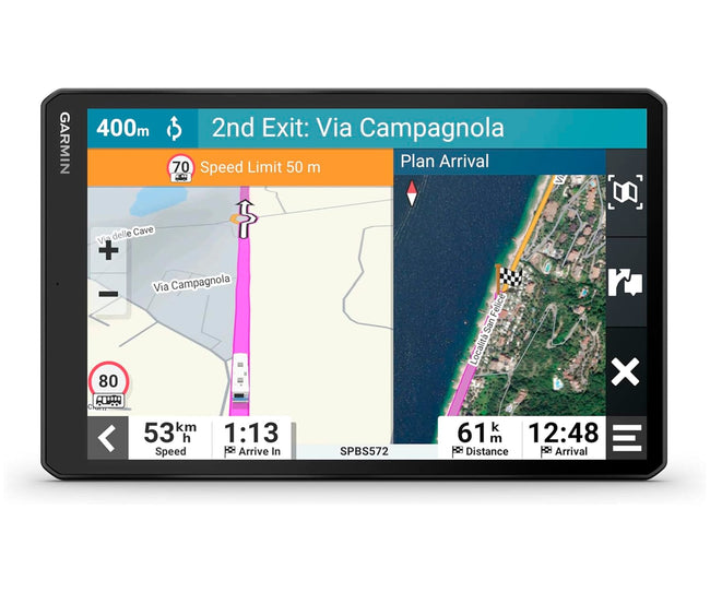 Garmin Camper 1095 / Navegador Gps Para Autocaravana 10" Con Mapas De Europa Hover Image