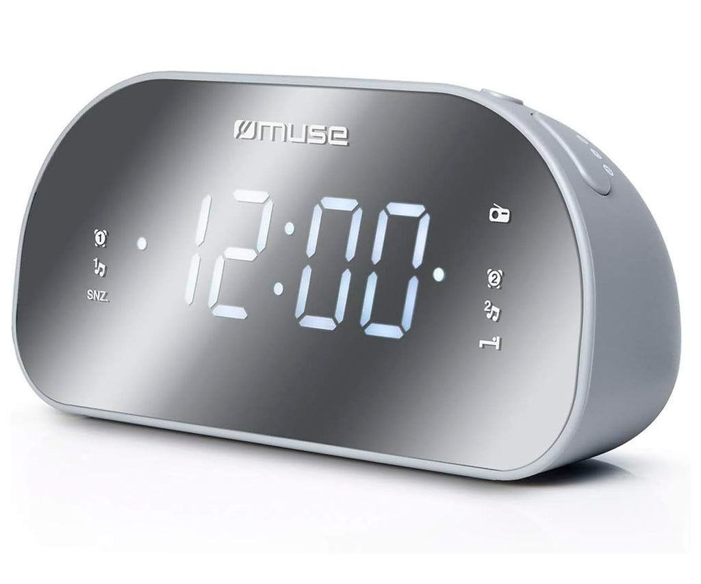 Muse M-170 Cmr White / Radio Despertador
