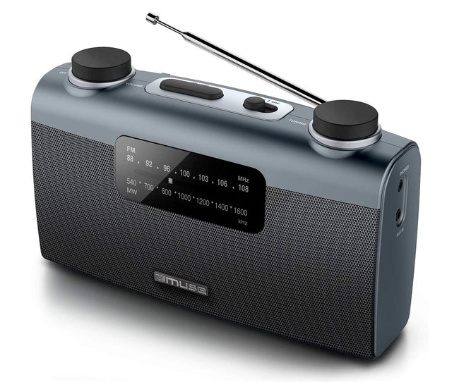 Muse M-058 R Gris / Radio Portátil Hover Image