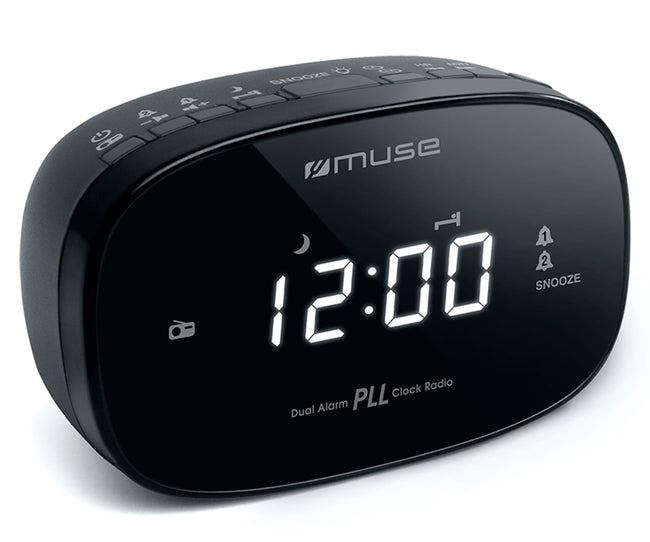 Muse M-155 Cr Black / Radio Despertador Hover Image