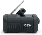 Muse Mh-08mb Black / Radio Portátil Solar