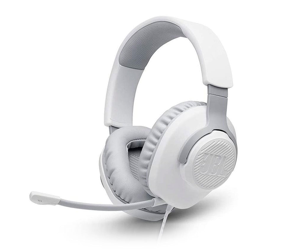 Jbl Quantum 100 Blanco / Auriculares Gaming Overear Con Cable