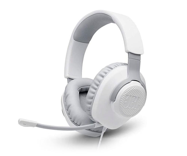 Jbl Quantum 100 Blanco / Auriculares Gaming Overear Con Cable Hover Image