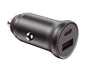 Ksix Bxcrc20pd Black / Cargador Usb-a + Usb-c Para Coche 20w