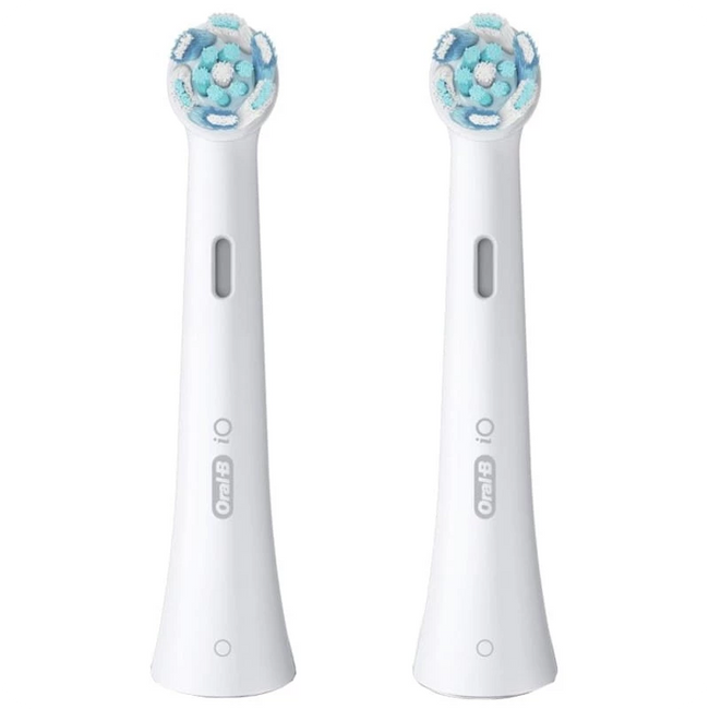 2 x Recambios de Cabezal Braun Oral-B iO Ultimate Clean Blanco Hover Image