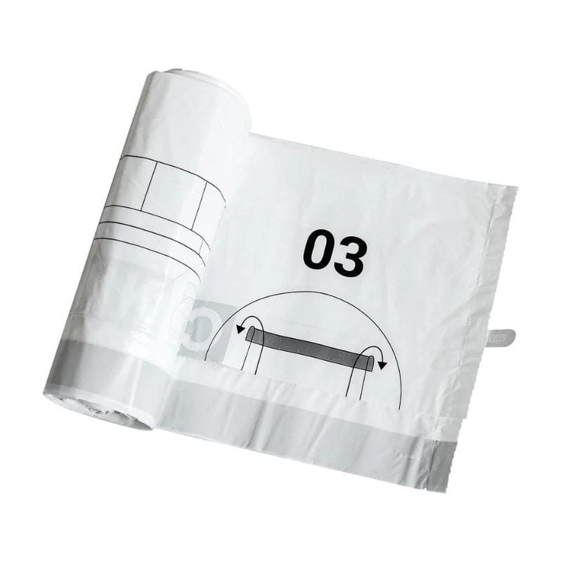 Pack de 2 Rollos de bolsas para Catlink BayMax Lite Blanco