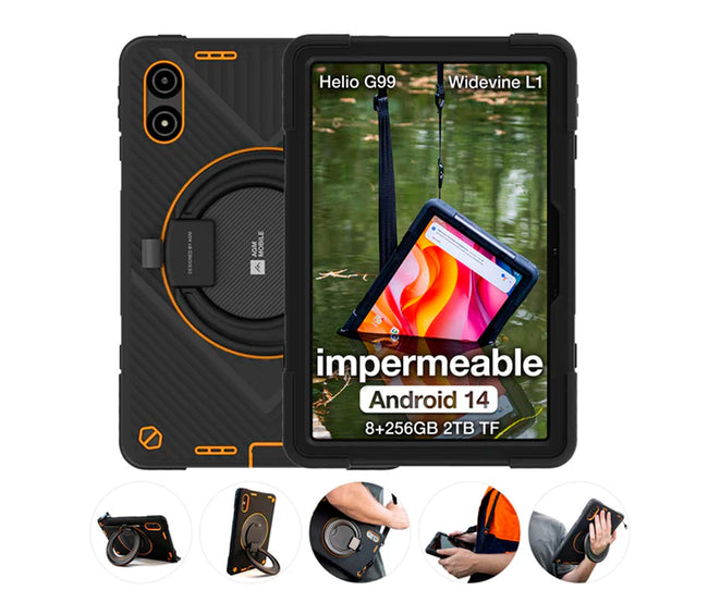 Agm Pad P2 Active 4g Black / Rugerizado / 8+256gb / 10.95" 90hz Full Hd+ Hover Image