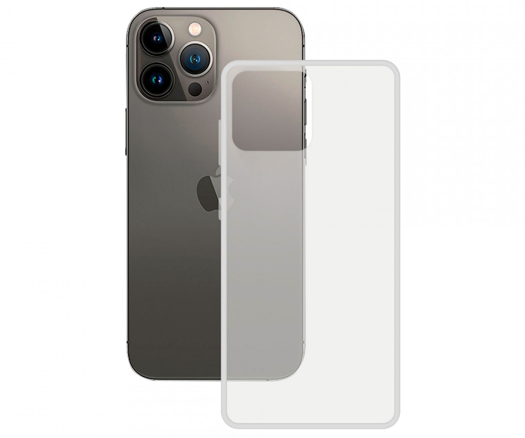 Ksix Trasera Flexible Transparente / Apple Iphone 14 Pro Max