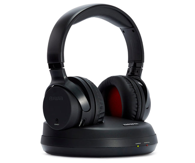 Aiwa Whf-880 Black / Auriculares Overear Inalámbricos Hover Image