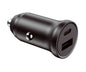 Ksix Bxcrc20w Black / Cargador Usb-a + Usb-c Para Coche 20w