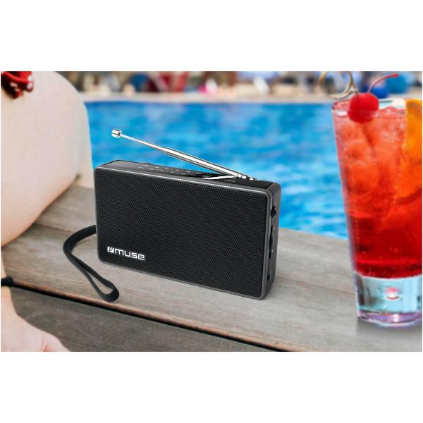 Muse M-030 R Negro / Radio Portátil