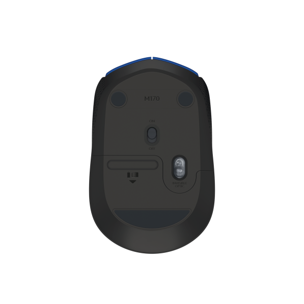 Ratón Inalámbrico LOGITECH M171 910-004640 - USB  1000DPI  Azul/Negro