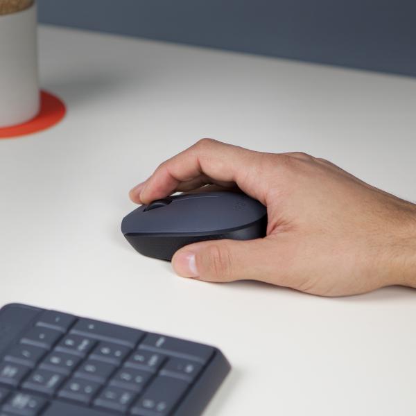 Ratón Inalámbrico LOGITECH M170 - USB  1000DPI  Gris/Negro