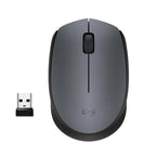 Ratón Inalámbrico LOGITECH M170 - USB  1000DPI  Gris/Negro
