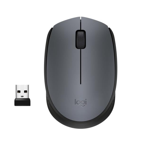 Ratón Inalámbrico LOGITECH M170 - USB  1000DPI  Gris/Negro Hover Image